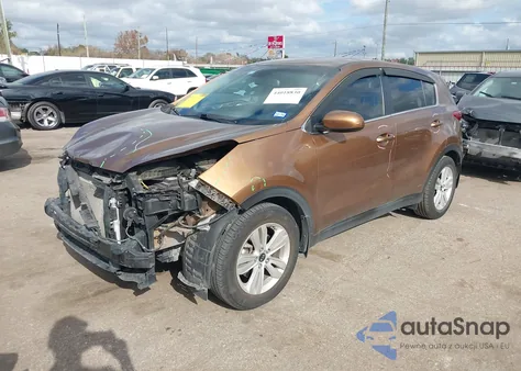 2017 Kia Sportage Lx из США, поврежденный, VIN KNDPM3AC8H7077201